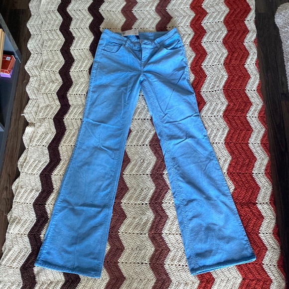 H&M Pants & Jumpsuits Hm Blue Corduroy Pants Poshmark